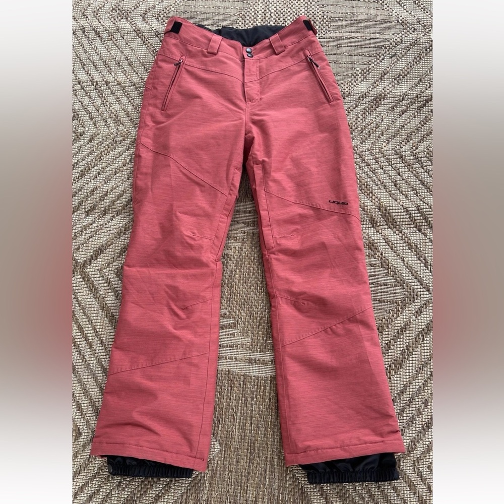Liquid Moxie Salmon Pink Women’s Snow Pants Size Medium June 2023